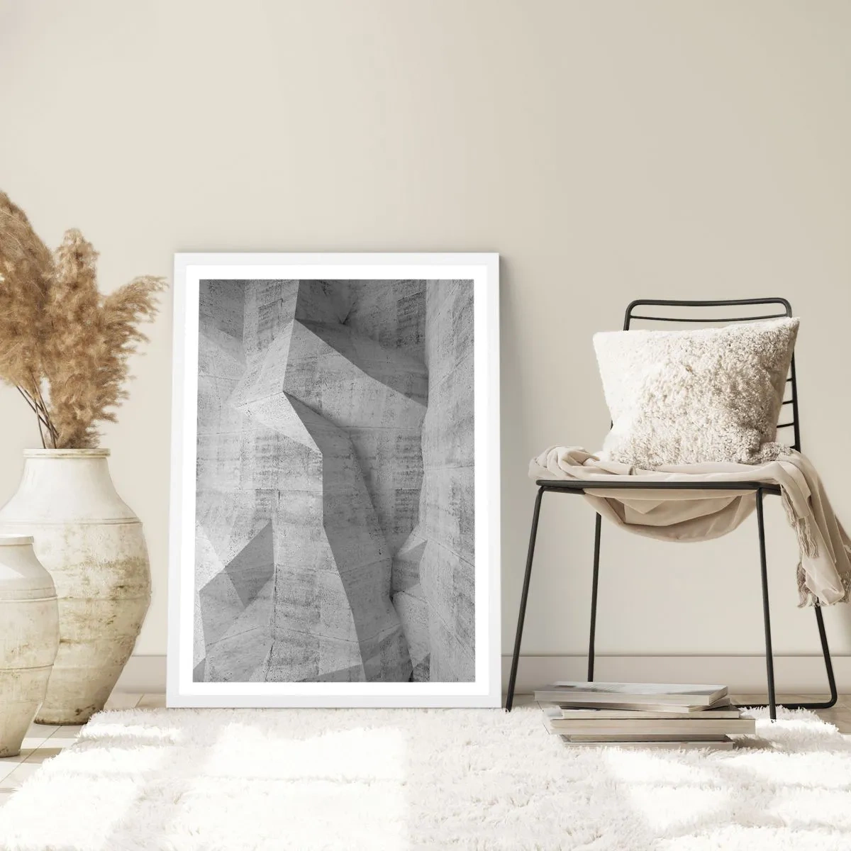 Plakat w białej ramie - Prawdziwe wyzwanie - 50x70 cm