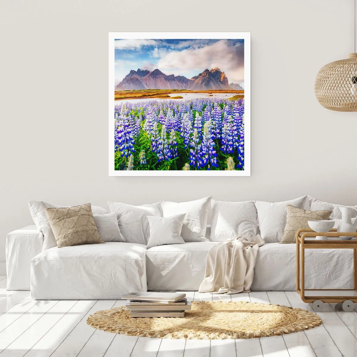 Plakat - Siła i surowość obok łagodności - 50x50 cm