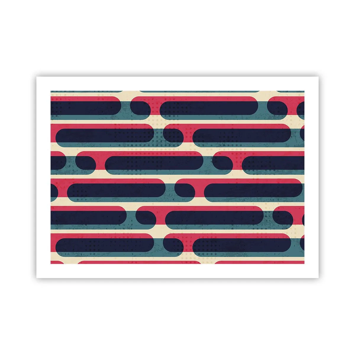 Plakat - W głąb i do przodu - 70x50 cm