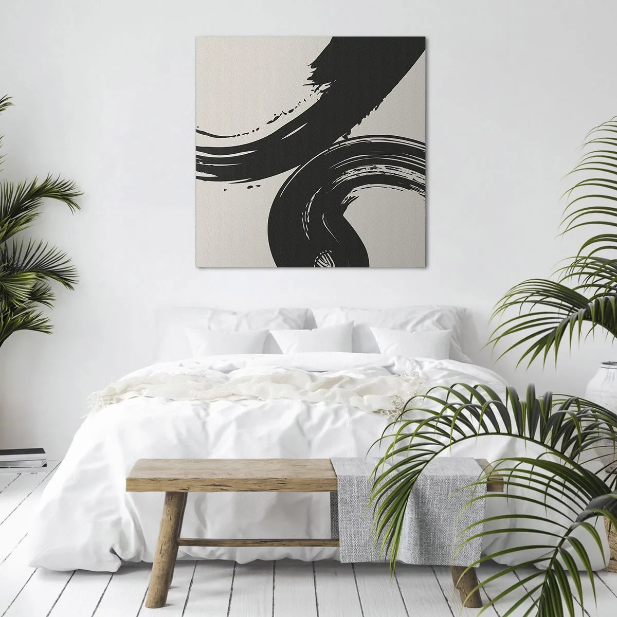 Obraz na płótnie - Zamaszyście i koliście - 40x40 cm