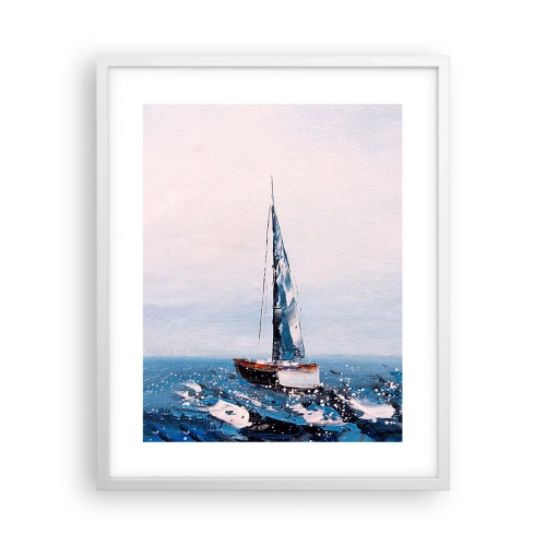 Plakat w białej ramie - Braterstwo wiatru - 40x50 cm