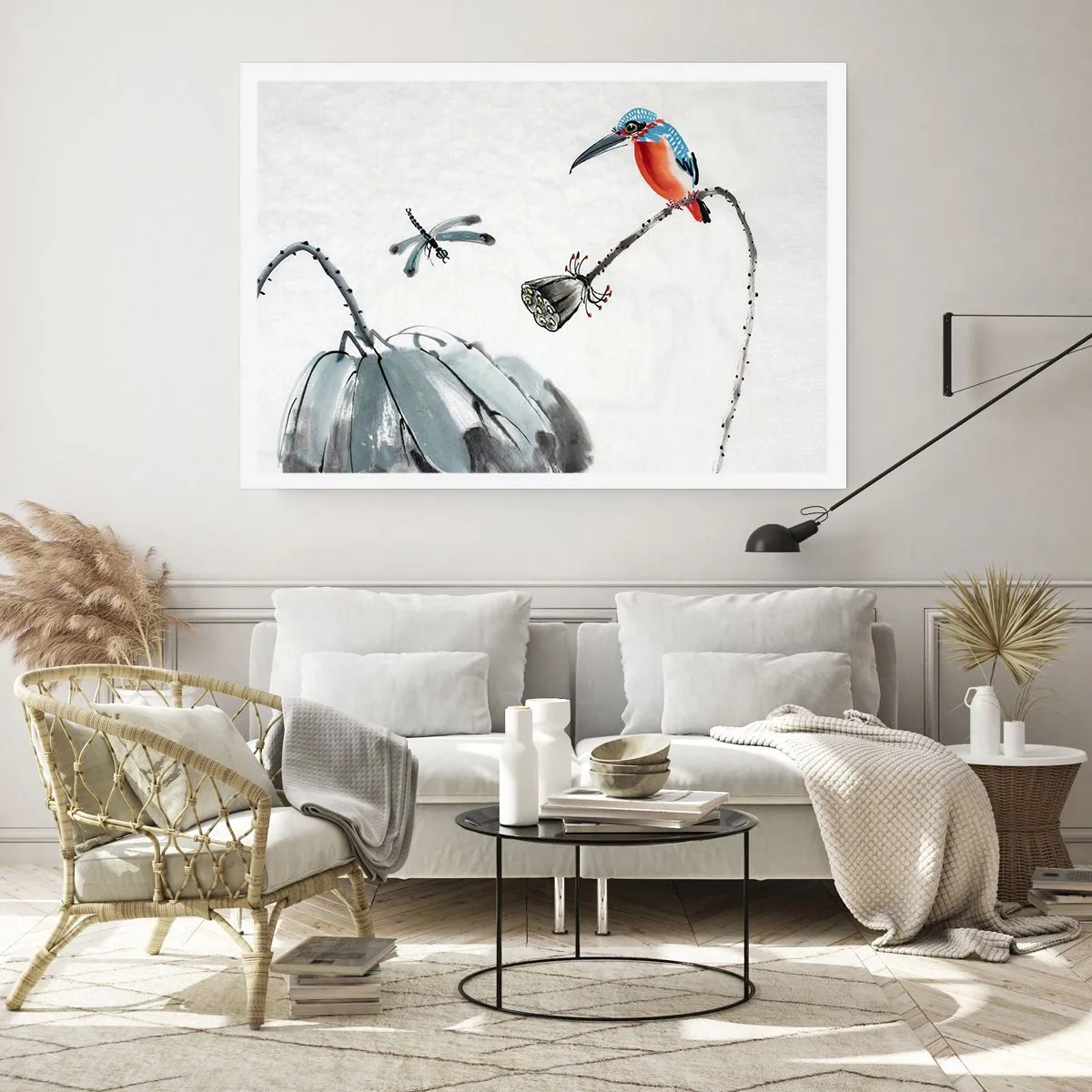 Plakat - Życie łąki - 91x61 cm