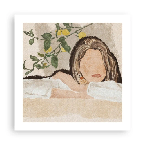 Plakat - Piękność południa - 50x50 cm
