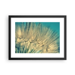 Plakat w czarnej ramie - W oczekiwaniu na wiatr - 40x30 cm