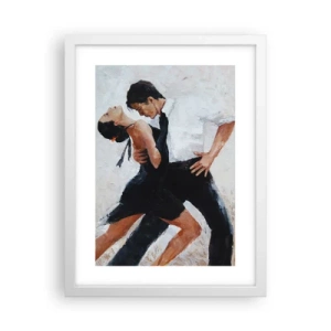 Plakat w białej ramie - Tango mych marzeń i snów - 30x40 cm