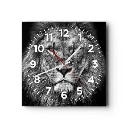 Zegar ścienny - W stroju koronacyjnym - 30x30 cm