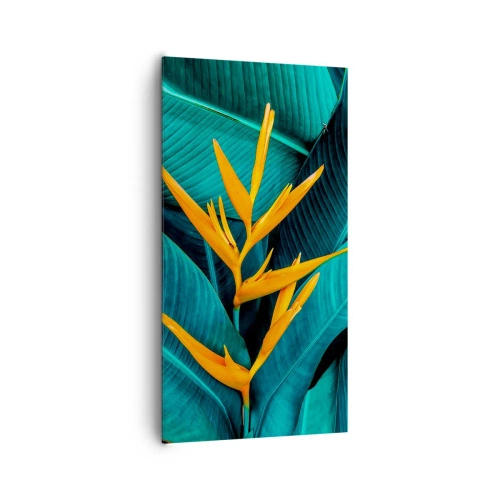 Obraz na płótnie - Kwiat Edenu - 65x120 cm