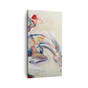 Obraz na płótnie - Trzymaj się, lecimy - 45x80 cm