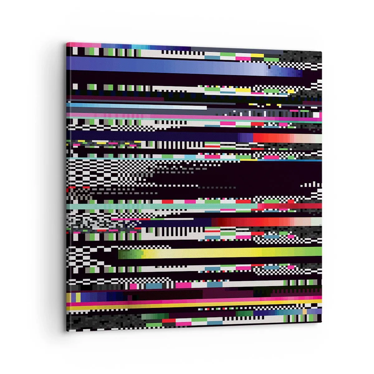 Obraz na płótnie - Obraz konrolny rzeczywistości - 60x60 cm