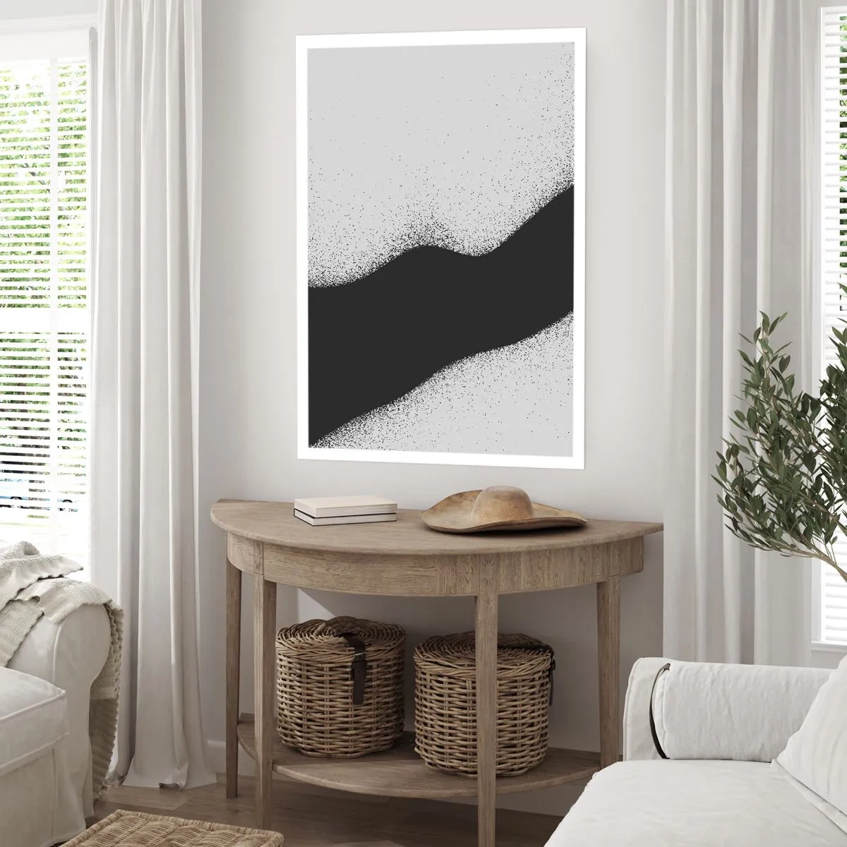 Plakat - Płynna równowaga - 61x91 cm
