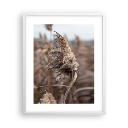 Plakat w białej ramie - Czas odlecieć z wiatrem - 40x50 cm