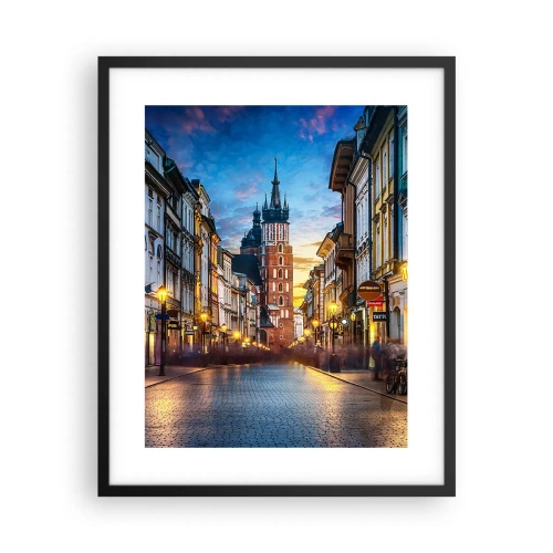 Plakat w czarnej ramie - Krakowski czar - 40x50 cm