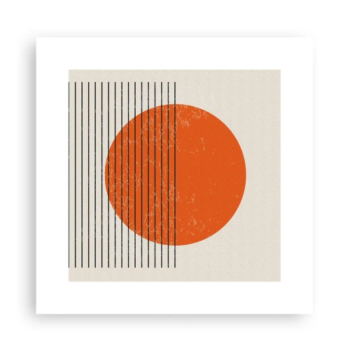 Plakat - Zawsze słońce - 30x30 cm