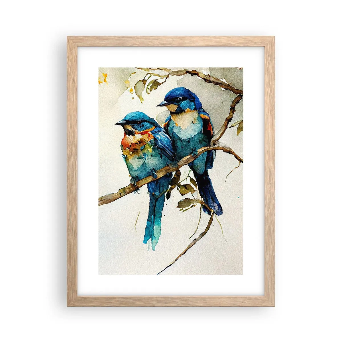 Plakat w ramie jasny dąb - Obraził się? - 30x40 cm