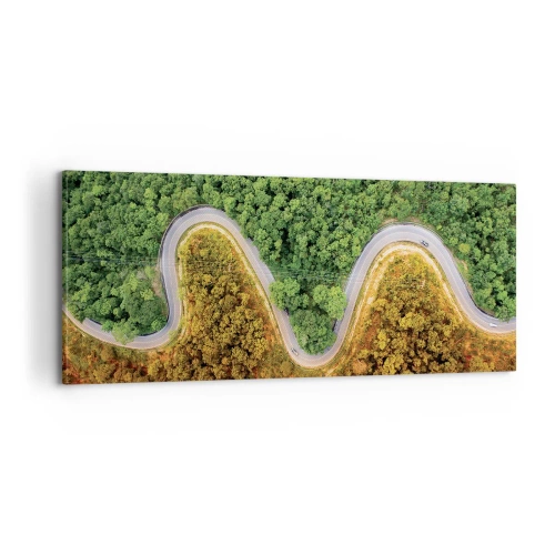 Obraz na płótnie - Granice i przełomy - 100x40 cm