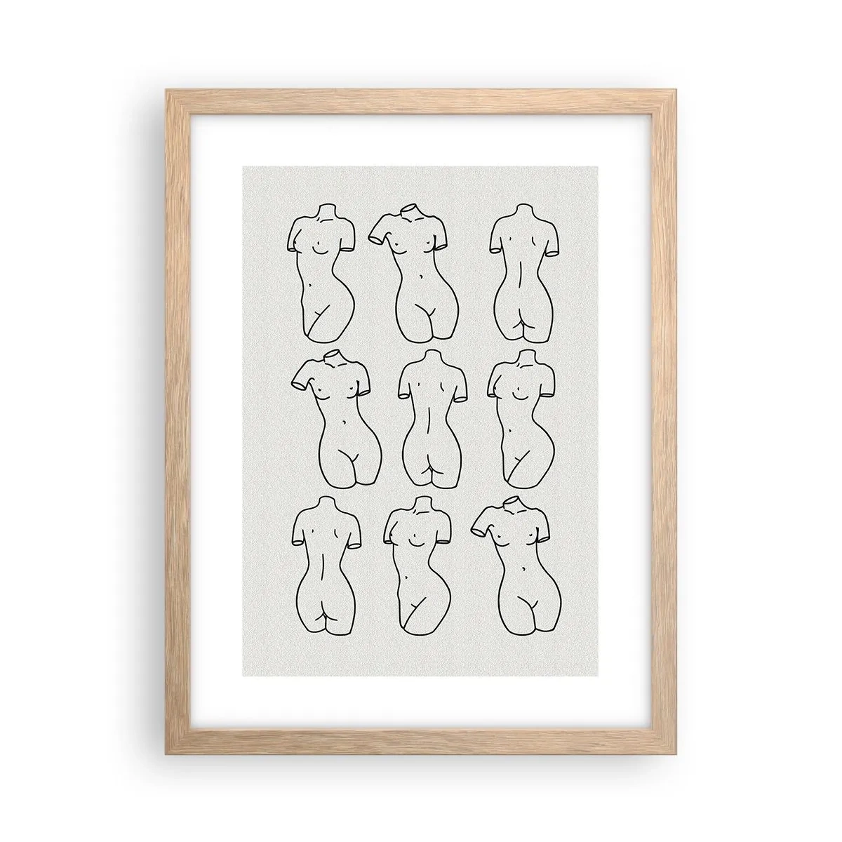 Plakat w ramie jasny dąb - Tylko Wenus - 30x40 cm