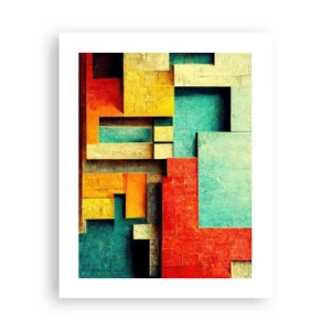 Plakat - Festiwal kątów prostych - 40x50 cm