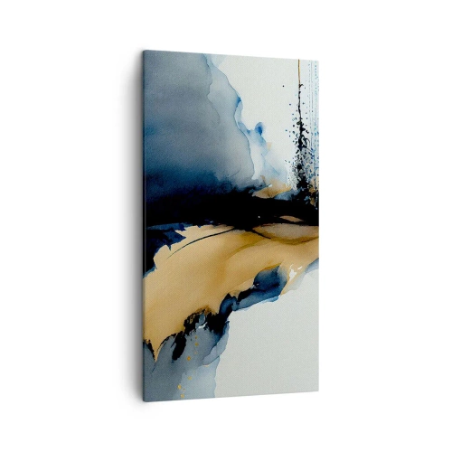 Obraz na płótnie - Za zasłoną - 45x80 cm