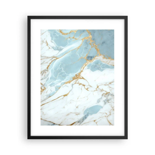 Plakat w czarnej ramie - Bogactwo kamienia - 40x50 cm