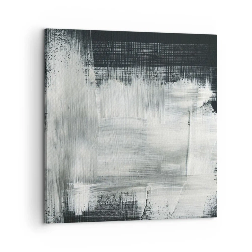 Obraz na płótnie - Utkane z pionu i poziomu - 60x60 cm