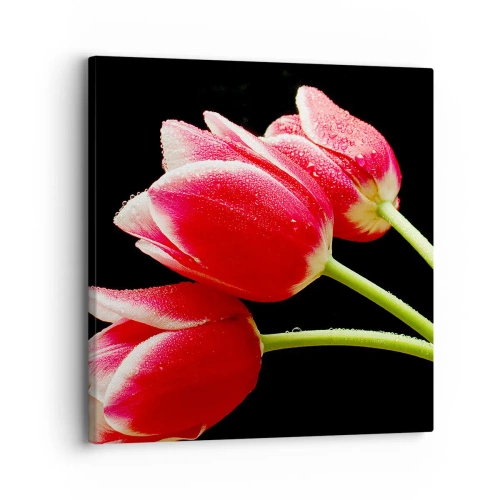 Obraz na płótnie - Obietnica czystej miłości - 30x30 cm