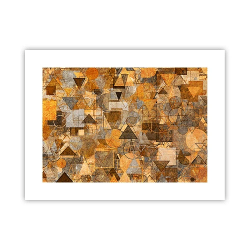 Plakat - Świat ujęty w formę - 40x30 cm