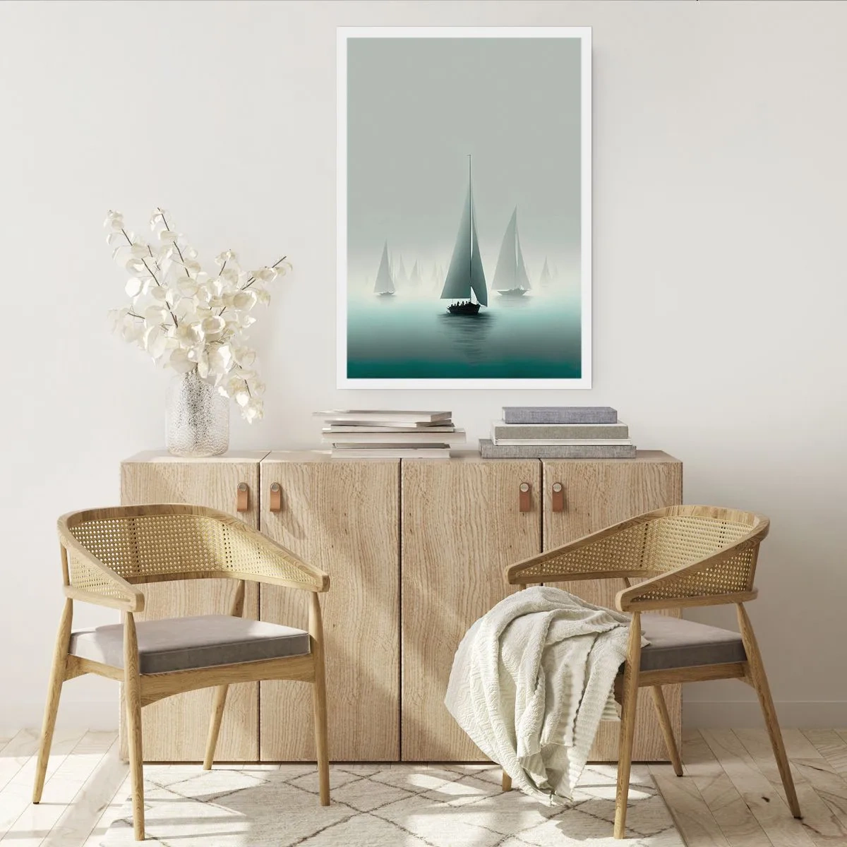 Plakat - Zbudowane z mgły - 70x100 cm