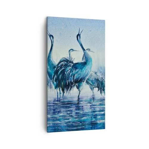 Obraz na płótnie - Poranne spotkanie - 45x80 cm