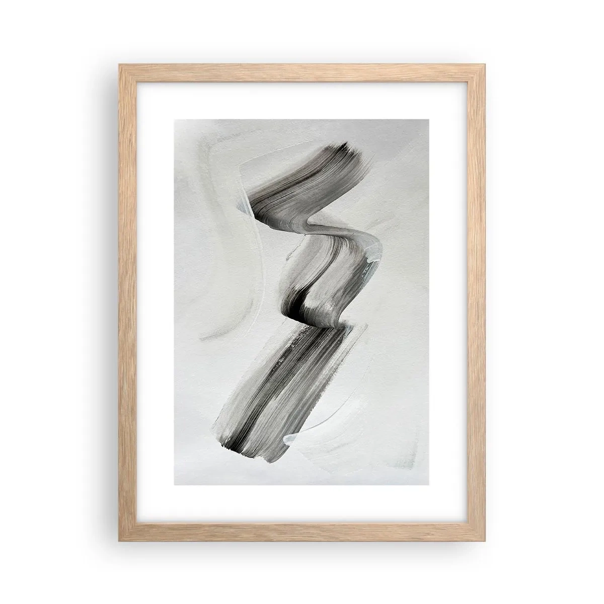 Plakat w ramie jasny dąb - Od niechcenia dla zabawy - 30x40 cm