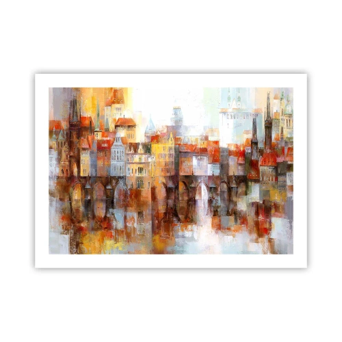 Plakat - Pod mostem też pięknie - 70x50 cm