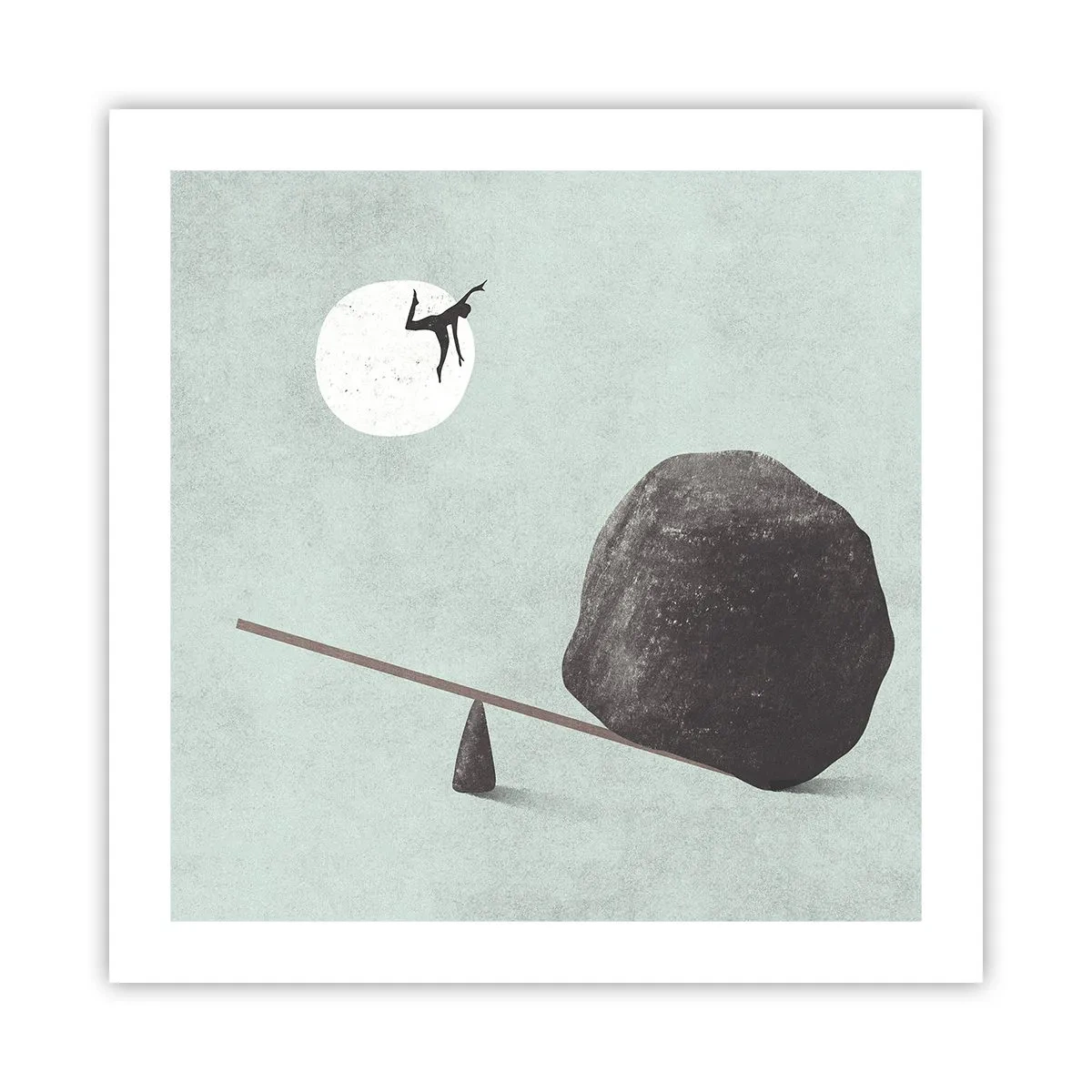 Plakat - Spełnione marzenie - 50x50 cm