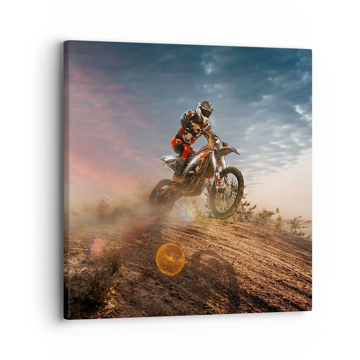 Obraz na płótnie - Po zwycięstwo - 30x30 cm