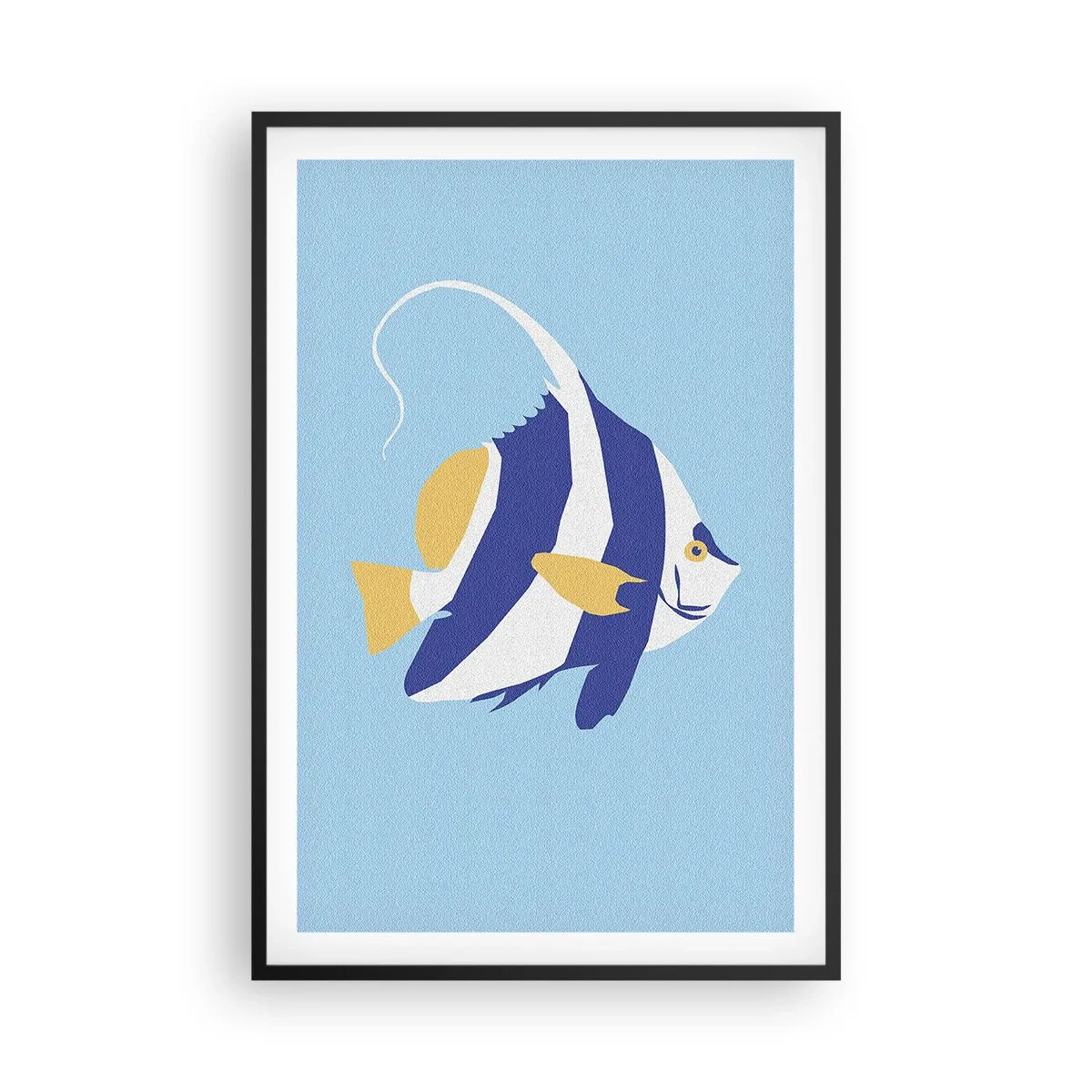 Plakat w czarnej ramie - Miss tropikalnych wód - 61x91 cm