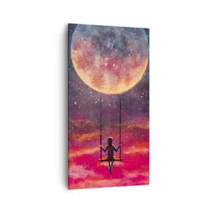 Obraz na płótnie - Bujać w obłokach - 55x100 cm