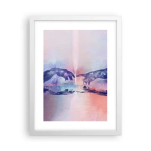 Plakat w białej ramie - Boska iskra życia - 30x40 cm