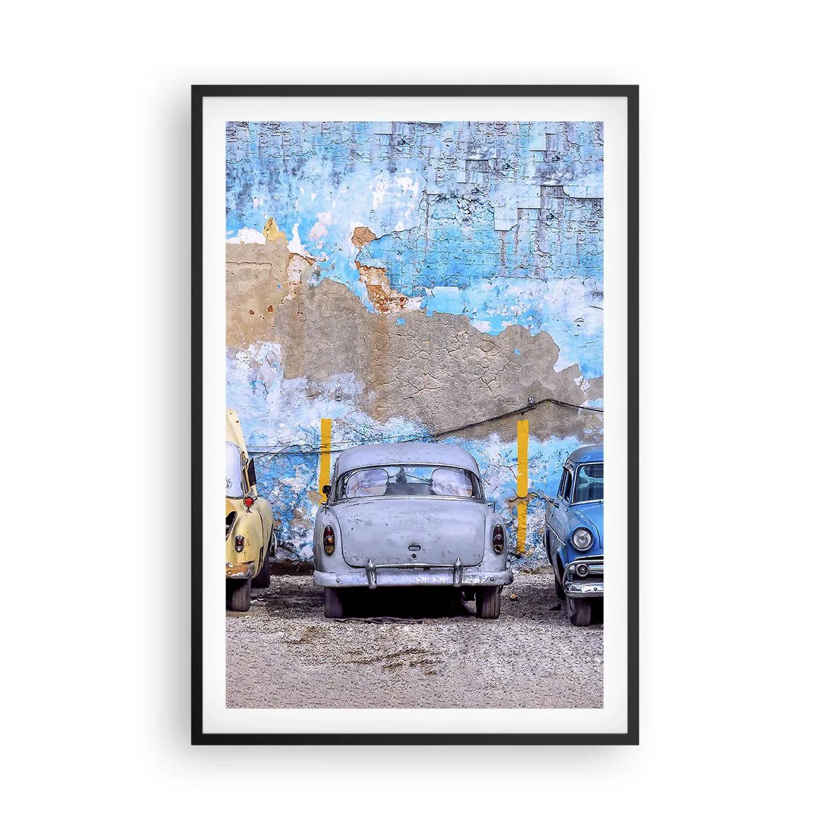 Plakat w czarnej ramie - Spotkanie weteranów - 61x91 cm