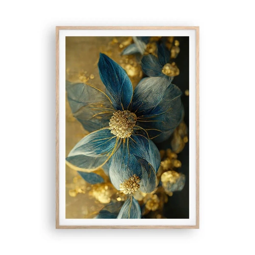 Plakat w ramie jasny dąb - Zakwitnąć złotem - 70x100 cm
