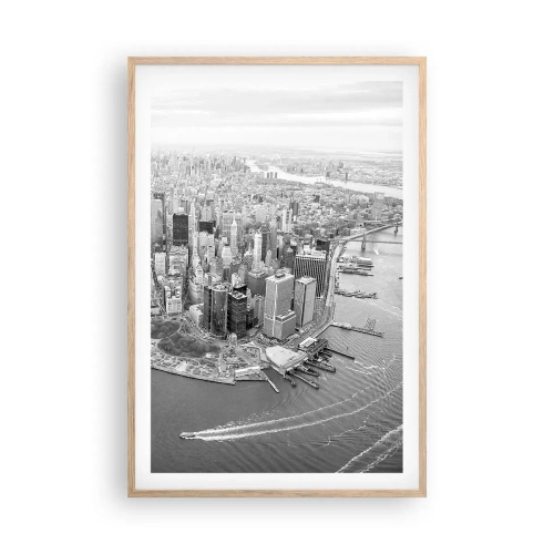 Plakat w ramie jasny dąb - Jak nie pokochać? - 61x91 cm