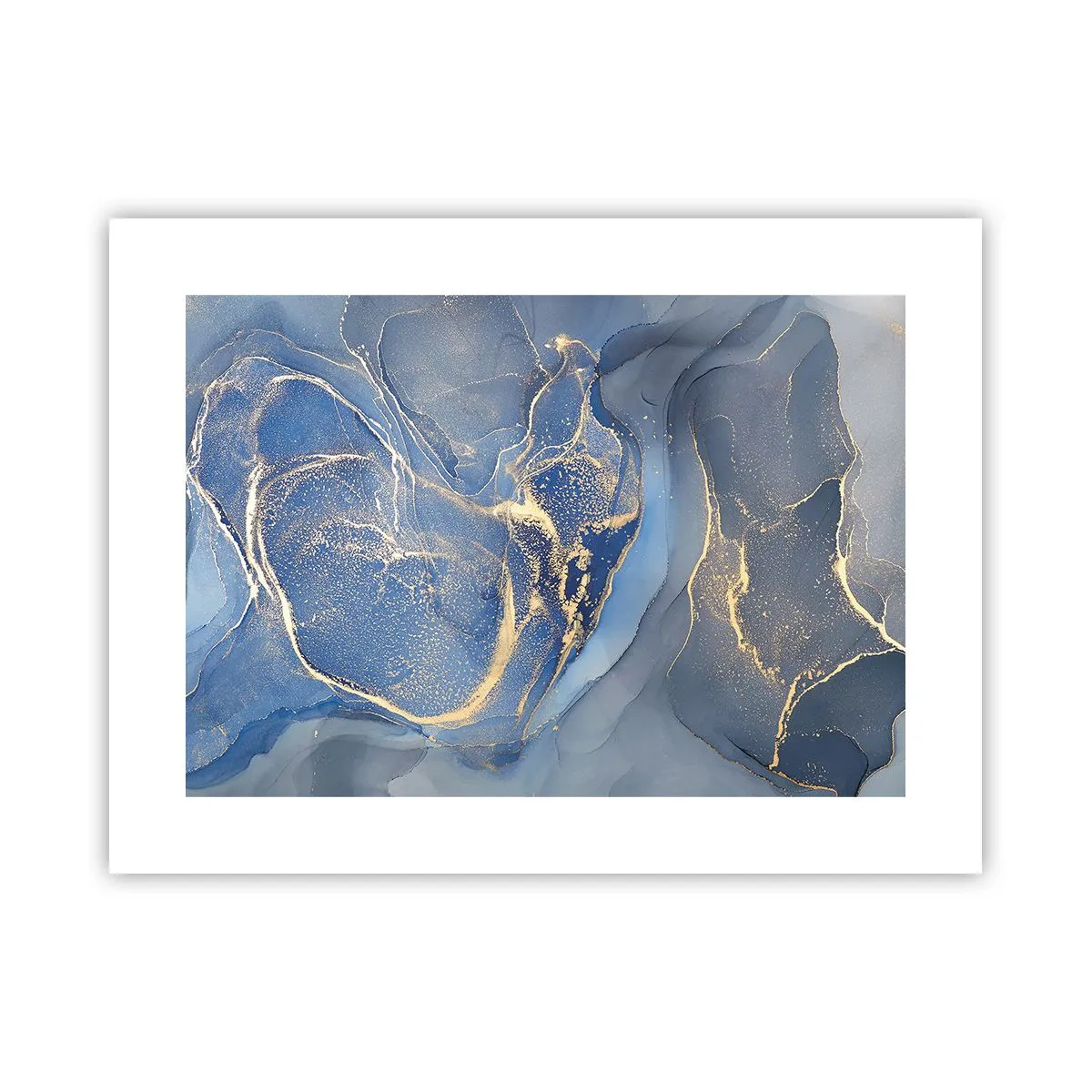 Plakat - Złoty pył - 40x30 cm