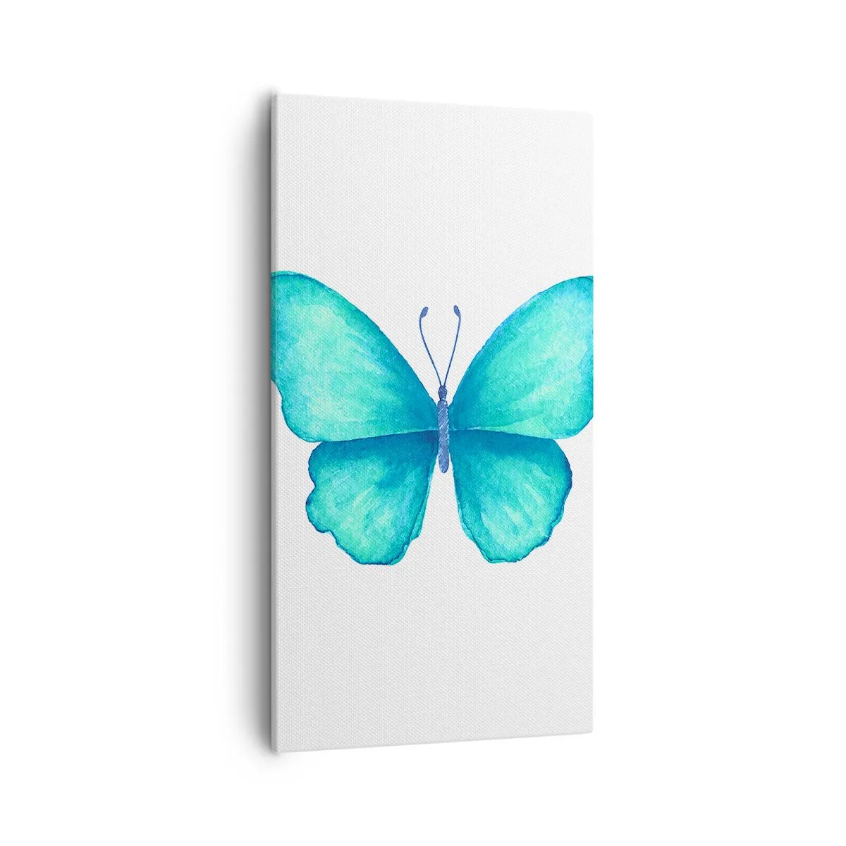 Obraz na płótnie - Turkusowy z natury - 55x100 cm