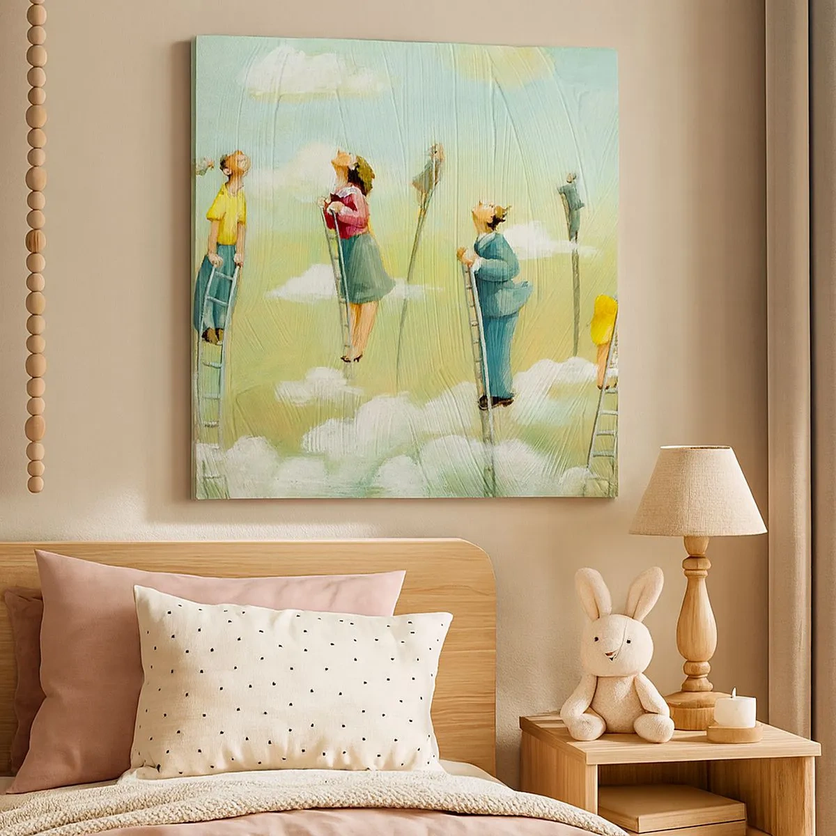 Obraz na płótnie - Za swoim marzeniem - 30x30 cm