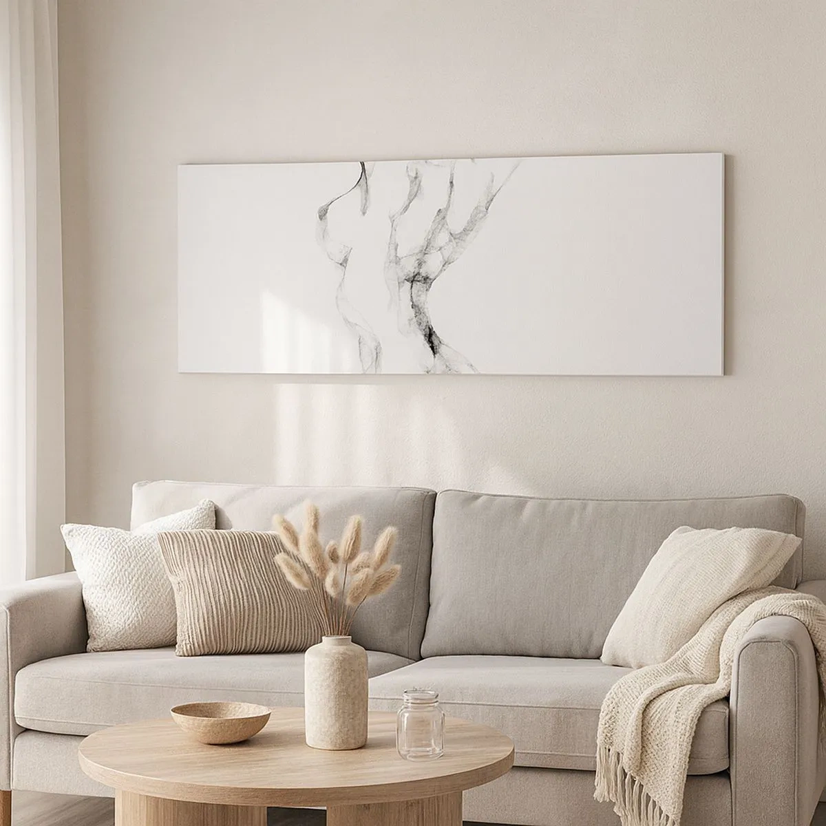 Obraz na płótnie - Piękna i silna - 100x40 cm