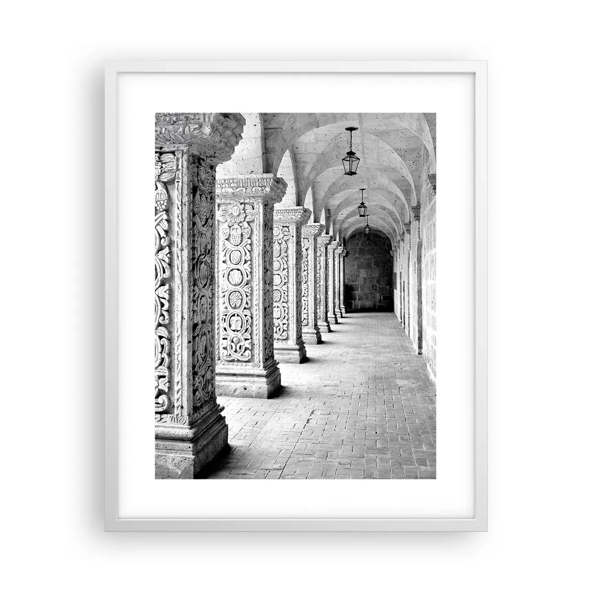 Plakat w białej ramie - A dokąd to…? - 40x50 cm