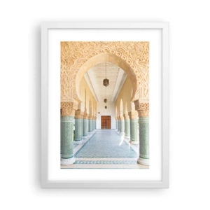 Plakat w białej ramie - Z opowieści Szeherezady - 30x40 cm