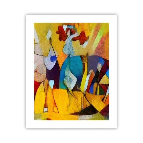 Plakat - Słońce - życie - radość - 40x50 cm