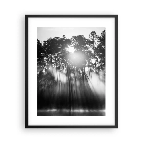 Plakat w czarnej ramie - Niepowstrzymane słońce - 40x50 cm