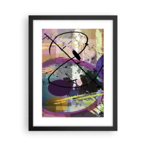Plakat w czarnej ramie - Można wprost lub naokoło - 30x40 cm