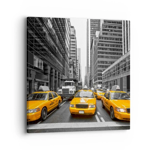 Obraz na płótnie - To my ubarwiamy miasto - 40x40 cm