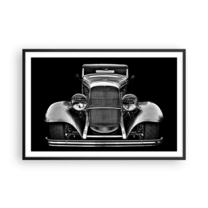 Plakat w czarnej ramie - Prawdziwy gentelman - 91x61 cm