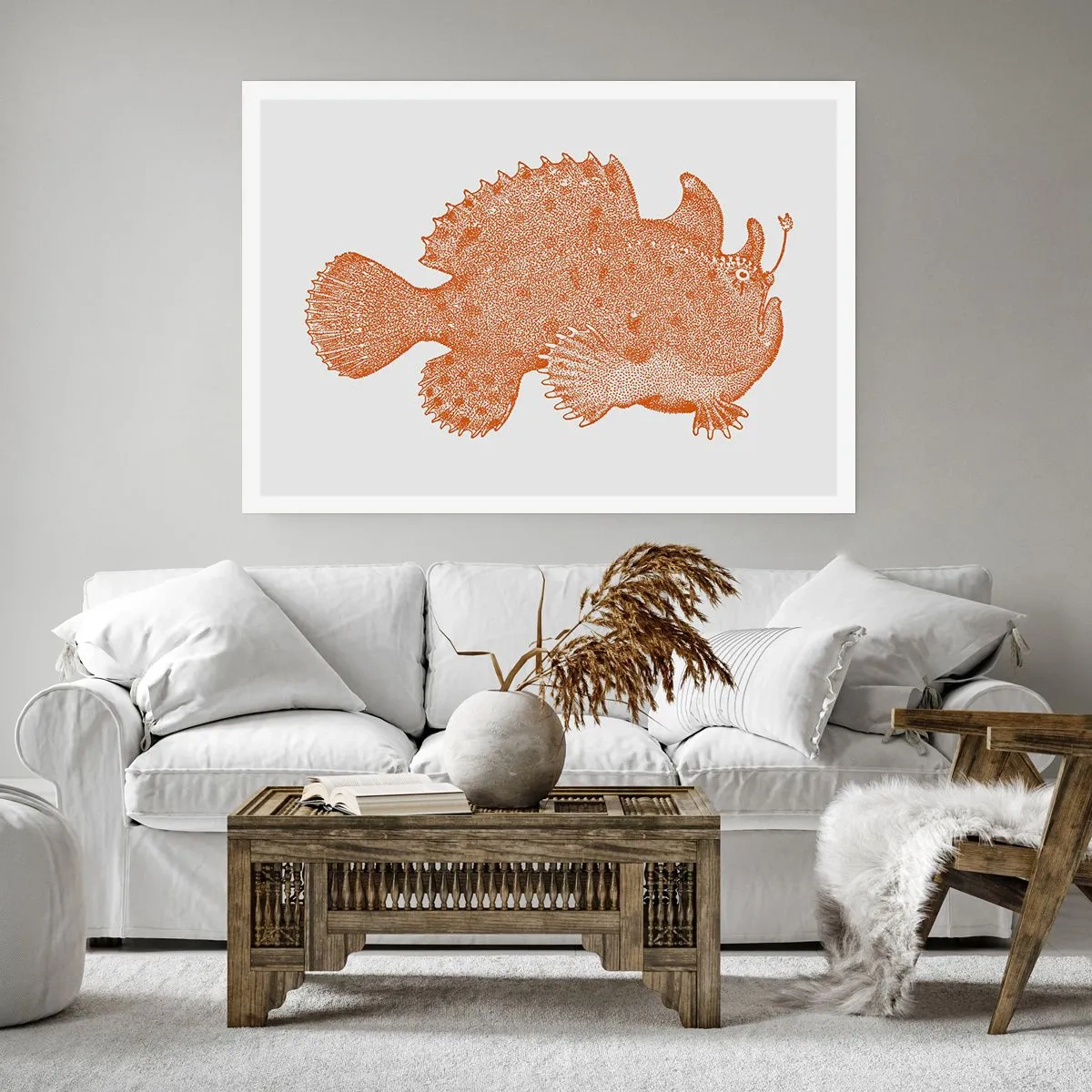 Plakat - A jednak ryba - 91x61 cm